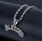 Men\'s Hip Hop Iced Out Dollar Sign Money Pendant Necklace Men\'s Punk Rap Rock Party Jewelry