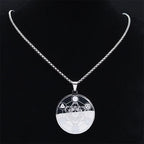 Archangel Metatron Cube Pendant — Stainless Steel