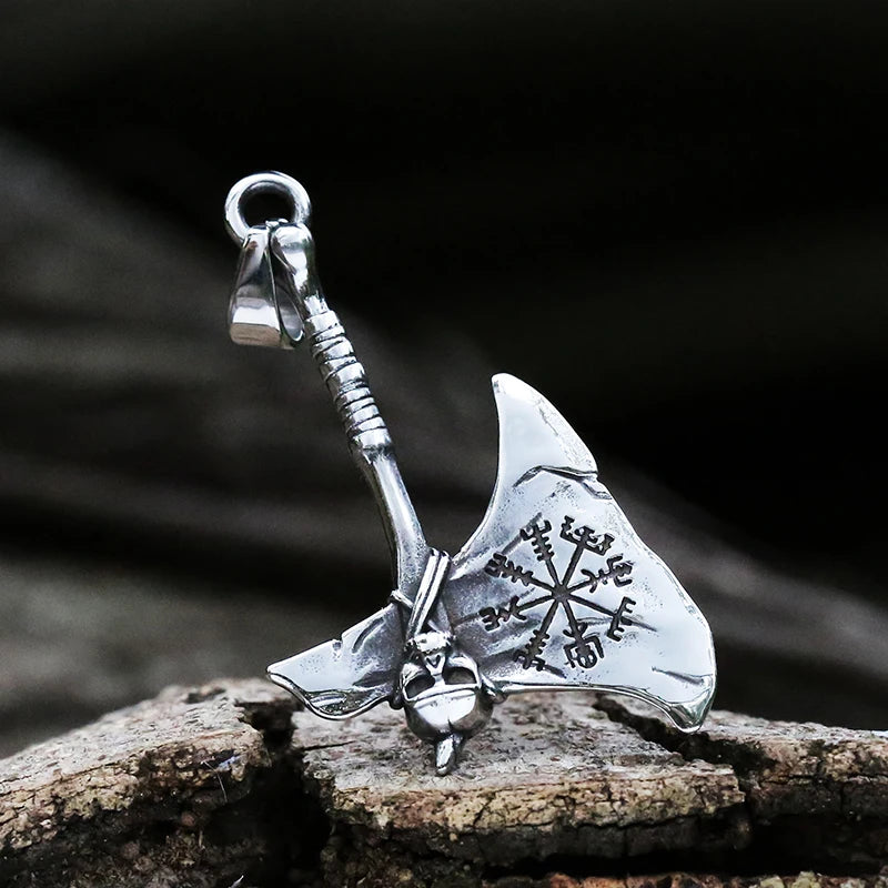 Vintage Punk Skull Necklace for Men Women 316L Stainless Steel Necklaces Men's chain Fashion Male Kiss Jewelry OSDZ201