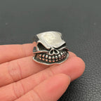 Goth Grunge Skull Ring for Men — Sizes 8 to 12