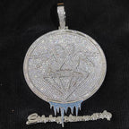 Letter Pendant Necklace Stainless Steel