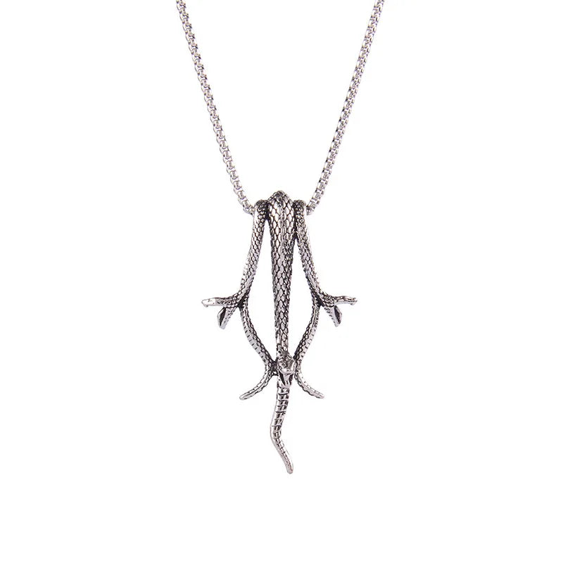 Snake Steel Chain European American Punk Style