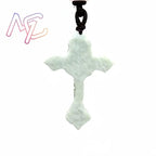 Natural Real Jade Cross Pendant Necklace Talismans Amulet Designer Gift Carved Jewelry Gifts for Women Men Charm Chinese