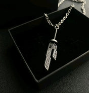 Cosplay Inverted Blade Sword Necklace — Stainless Steel