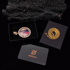 Angel Wing Photo Pendant Necklace Iced Out CZ