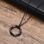 Norse Viking Mobius Pendant — Stainless