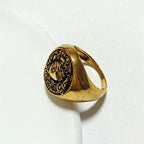 Skull Cross Ring — Gothic Vintage