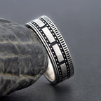 Vintage Camera Ring — 925 Silver