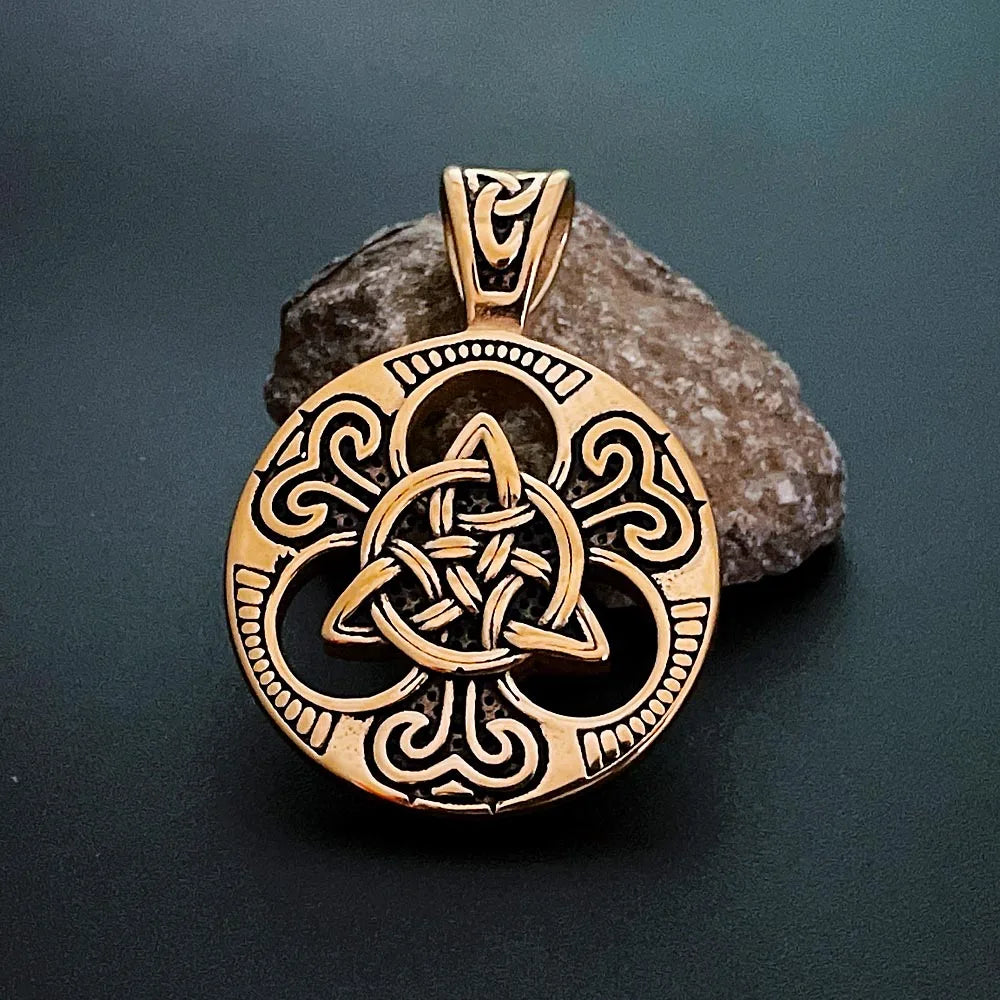 Multi-style Vintage Viking Necklace Men Amulet Nordic Tree of Life Celtic Stainless Steel Pendant Chain Jewelry Wholesale