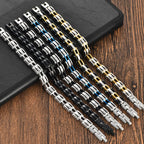Classic 9MM Width Link Chain Bracelet for Man 316l Stainless Steel Men's Bracelets Jewelry Accessory Birthday Gifts for