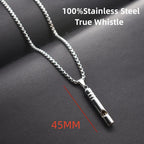 Steel Pendant Whistle Sports Competition