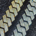 Iced Out Cuban Chain Stainless Steel 26MM 6-Row