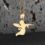 Fashionable and Domineering Ak-47 Submachine Gun Pendant Necklace Suitable for Men\'s Personalized Hip-Hop Rock Punk