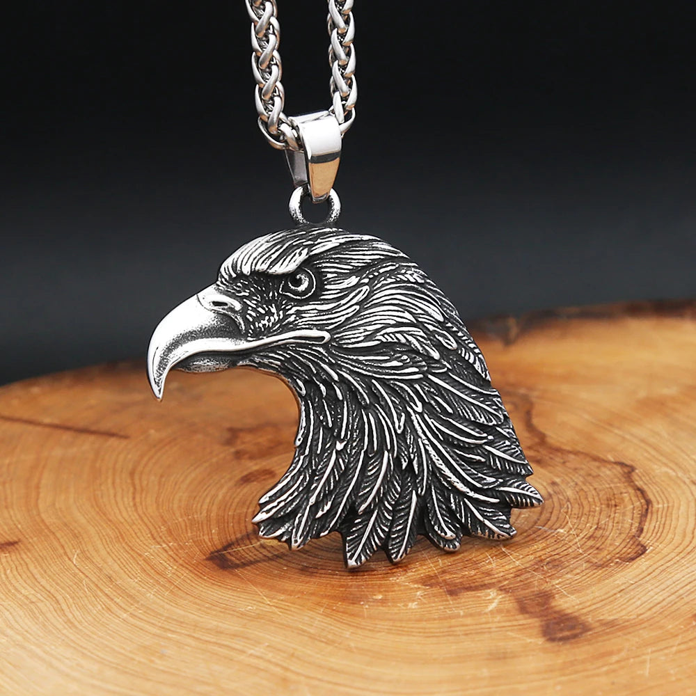 Eagle Pendant — Stainless Steel