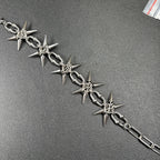 Punk Grunge Rock Rivet Clavicle Chain Cool Fashion Handmade Geometric Necklace Goth Charm Jewelry Hip Hop Accessories Gift