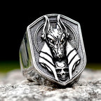 new Arrival Stainless Steel New Design Vintage Egyptian Anubis God Fashion Jewelry Biker Fashion Jewelry free shipping Gift