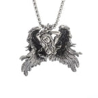 Fashion Anime Sexy Double Ponytail Lolita Pendant Goddess Necklace Men and Women Charm Temptation Cool Jewelry