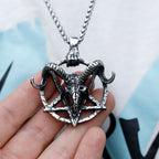 Viking Stainless Steel Pendant Necklace