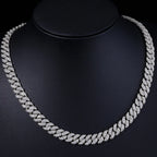 Iced Out Cuban Necklace Stainless Steel 10MM