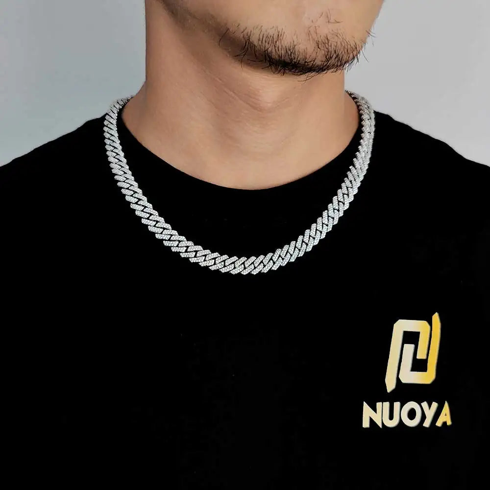 Iced Out Cuban Chain Stainless Steel 10MM
