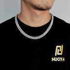 Iced Out Cuban Chain Stainless Steel 10MM