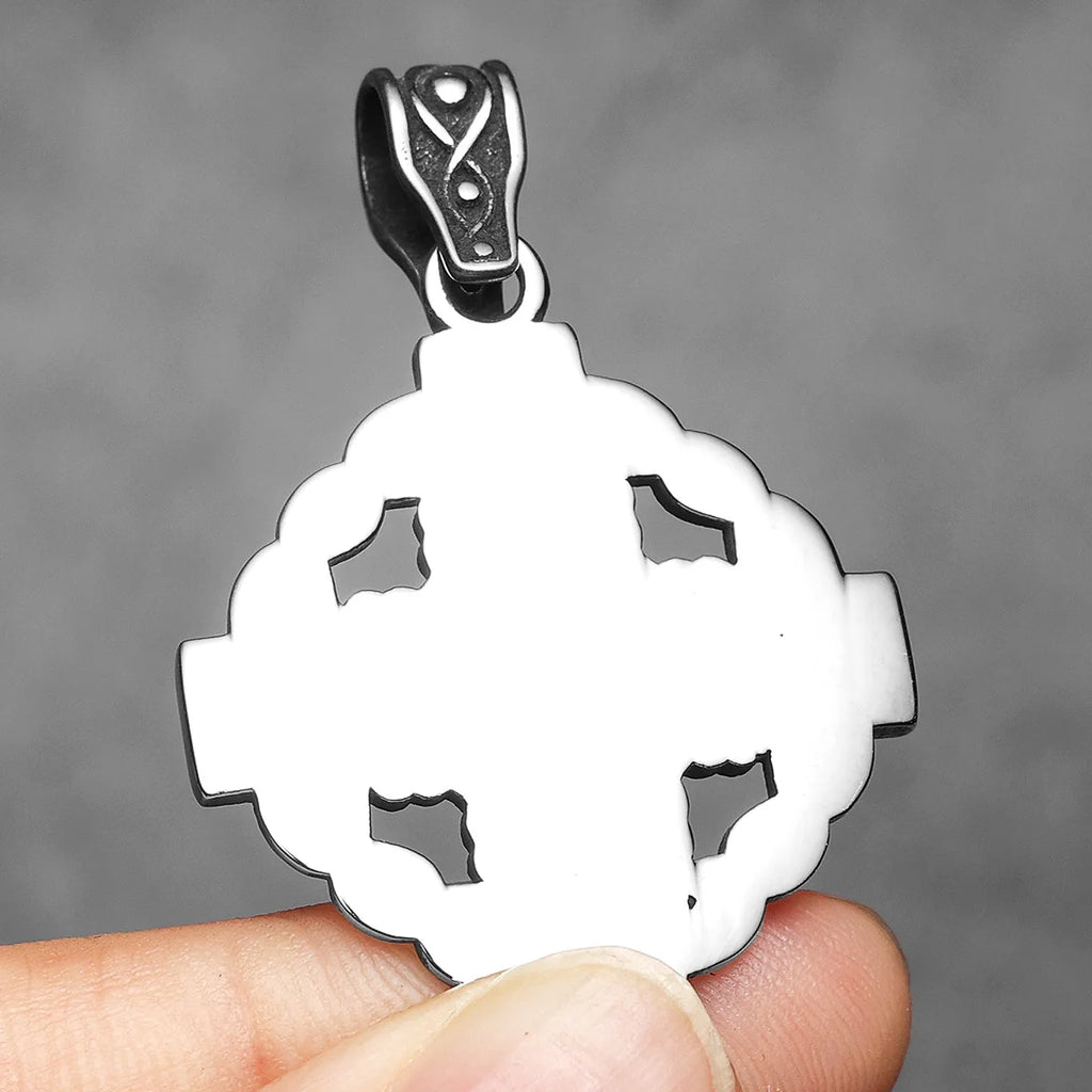 Viking Stainless Steel Pendant Necklace
