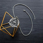 All-Seeing Eye Pendant — Stainless Steel