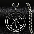 Sigil de Lucifer Baphomet Necklace — SS