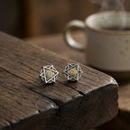 Stainless Steel Magnetic Stud Earrings Minimal