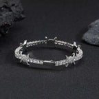 Iced Out Tennis Bracelet Thorn CZ