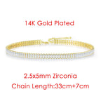 Iced Out Tennis Choker — Stainless Steel