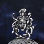 Gothic Satan Goat Stainless Steel Pendant Necklace