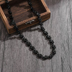 Trendy New Arrival: Skull-Motif Men's Necklace Gothic Dark Retro Punk Style Bold and Versatile Necklace