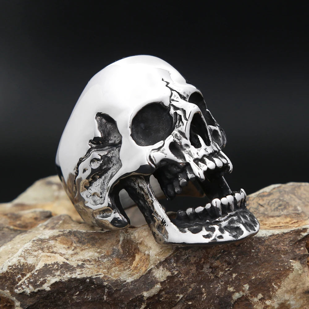 Skull Ring — Stainless Steel
