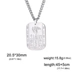 LIKGREAT Ancient Egyptian Mythology Goddess Necklace for Men Eye of Horus Egypt Death Protection Amulets Stainless