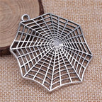 Boho Spider Web Charms Pendant Female Jewelry Bulk Cheapest Items