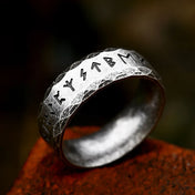 Vintage Viking Stainless Steel Rune Ring Nordic Odin Viking Ring For Men Women Fashion Couple Amulet Jewelry Gift Never Fading