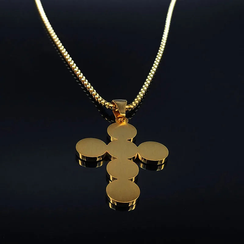 Cross Saint Benedict Steel Pendant Exorcist