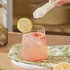 Portable Ice Maker with Handle & Storage Drawer Countertop Ice Cube Maker Compact Ice Maker Machine for Household &