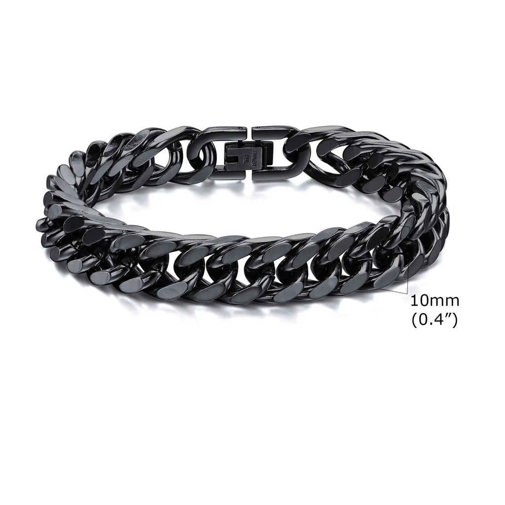 Miami Cuban Link Bracelet — Stainless Steel