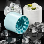 Ice Bucket Cup Mold Ice Cubes Tray Food Grade Quickly Freeze Silicone Ice Maker Creative Design Ice Bucket Whiskey Beer