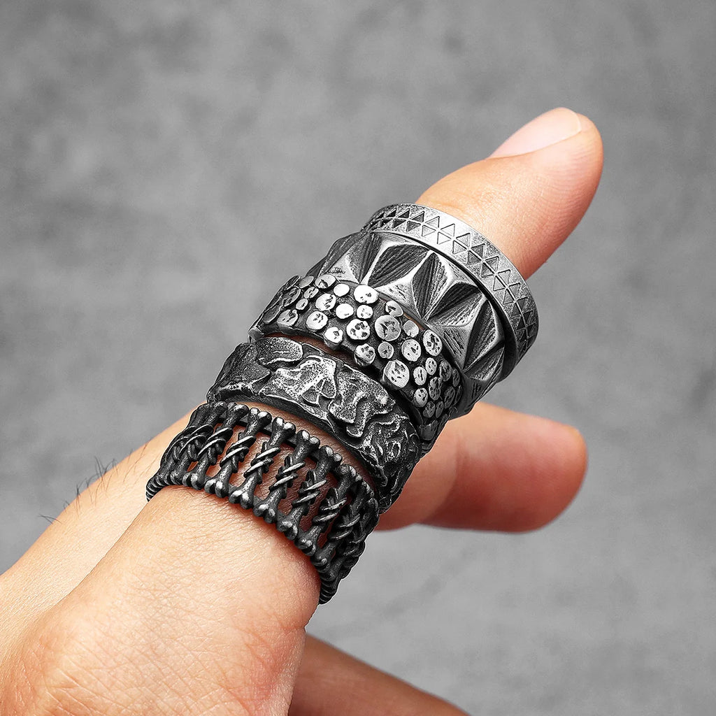 Razor Blade Ring — Stainless Steel
