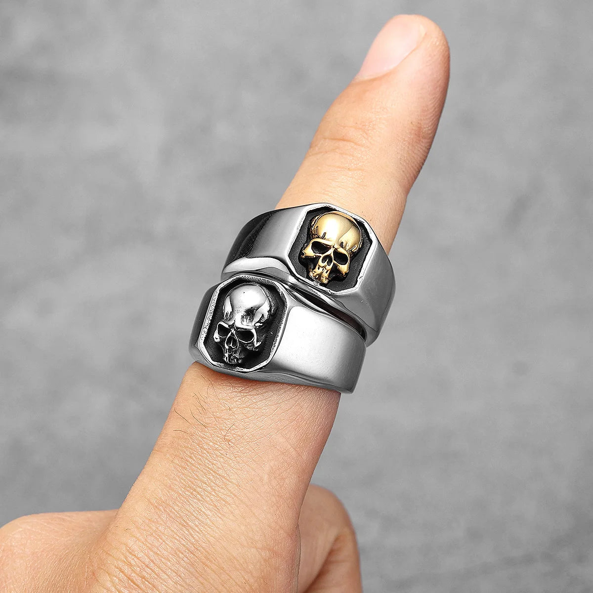 Skull Ring — Stainless Steel