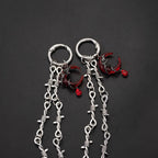1Pcs Gothic Style Butterfly Moon Shoe Boot Pendants Suitable for Parties and Daily Wear Personalized DIY Chain