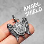 Archangel Michael Pendant Necklace Stainless Steel