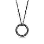 Vnox Norse Viking Pendant Necklaces, Men Twisted Stainless Steel Mobius Triangle Charm, Vegvisir Nordic Valknut