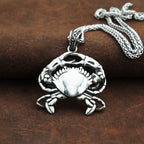 Crab Steel Pendant Ocean Series Animal