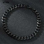 Fashion Stainless Steel Men Curb Cuban Chain Bracelet Women Bracelet On Hand For Couple Unisex Wrist Hand Jewelry Gift Party