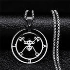 Sigil de Lucifer Baphomet Necklace — SS