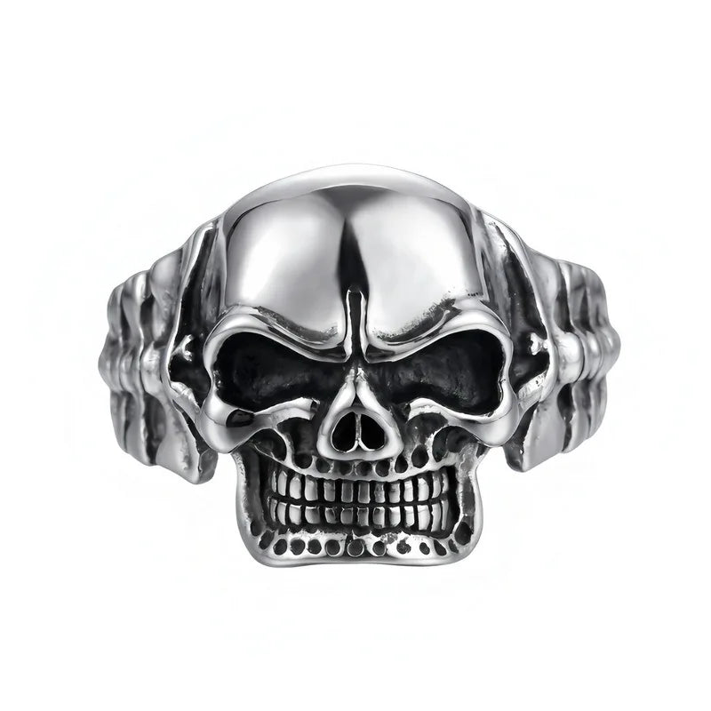Gothic Skull Body Chain Bracelet — Stainless Steel